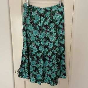 Zara midi floral skirt